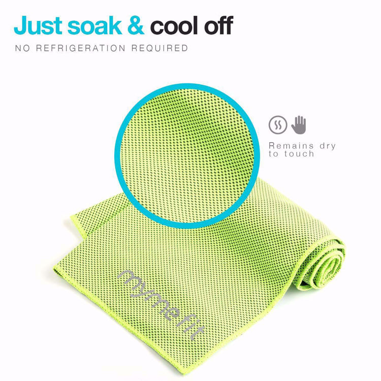 MyMe Cooling Towel for Instant Cooling Relief during Sports