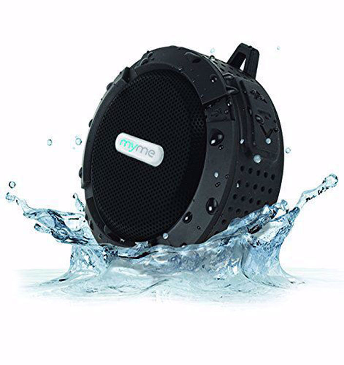 MyMe Bluetooth Water Resistant Portable Wireless Rechargeable Speaker
