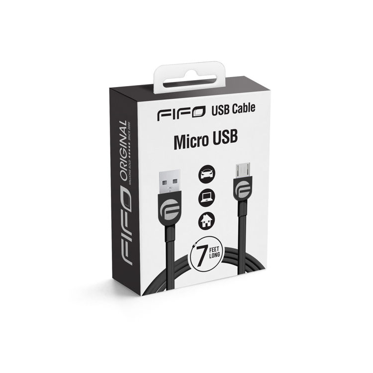Micro USB to USB Cable Black