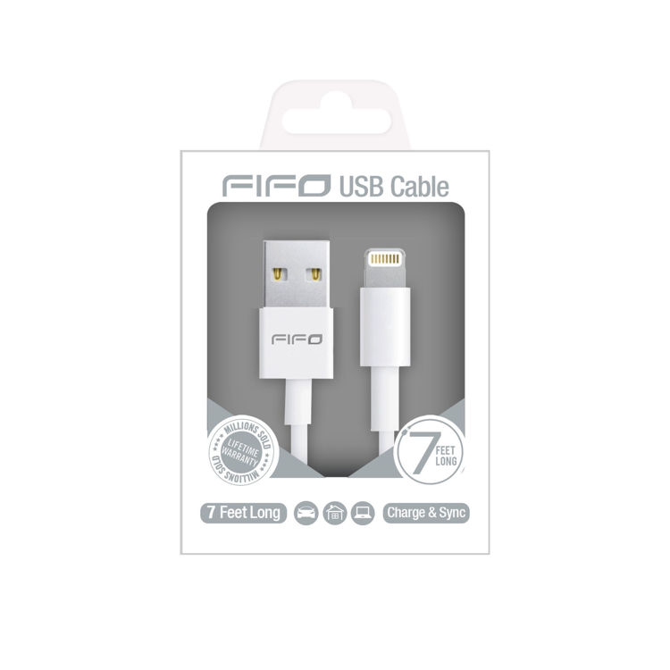 USB Cable Lightning  Charge & Sync Fifo 2m