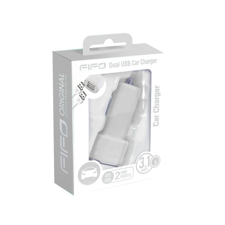 DUAL USB CAR CHARGER ( UNIVERSAL)