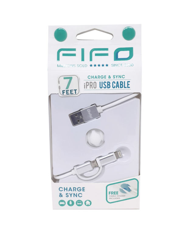 Usb iPRO Cable for Charge & Sync 2m